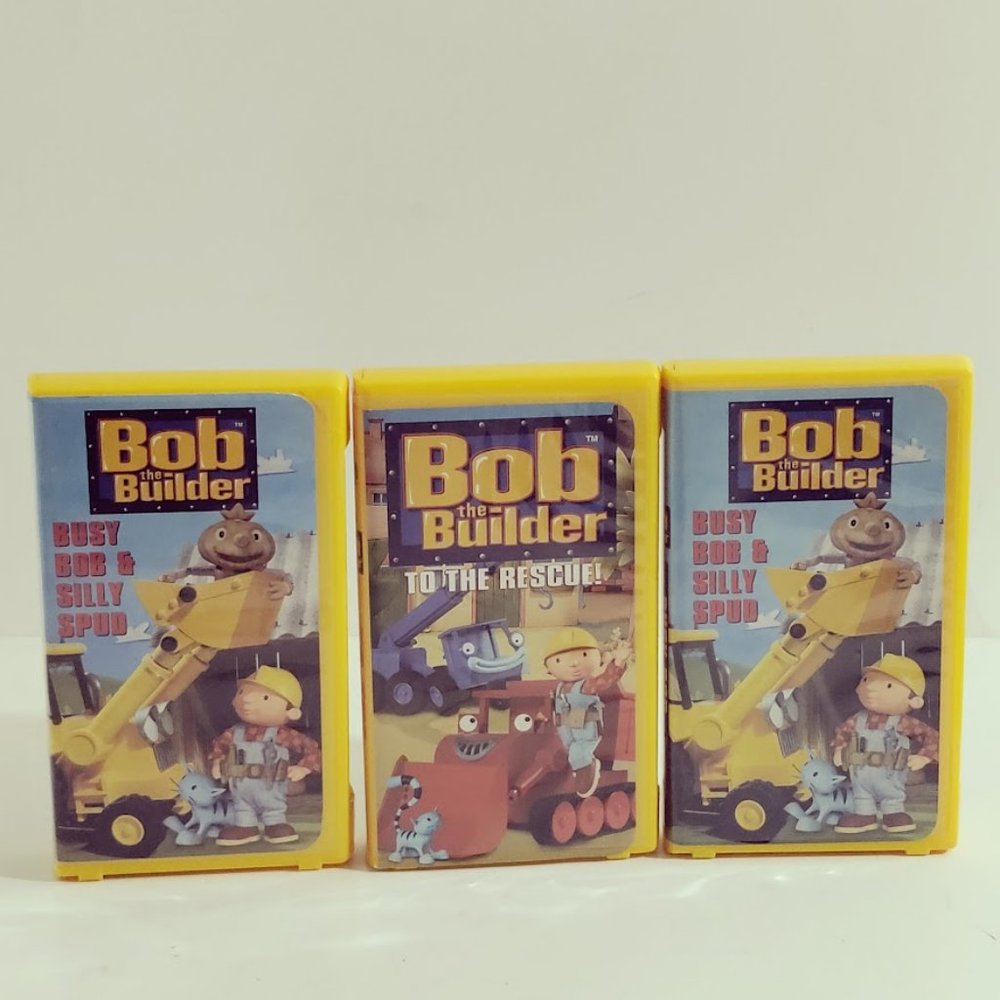 Bob The Builder Three VHS Tapes